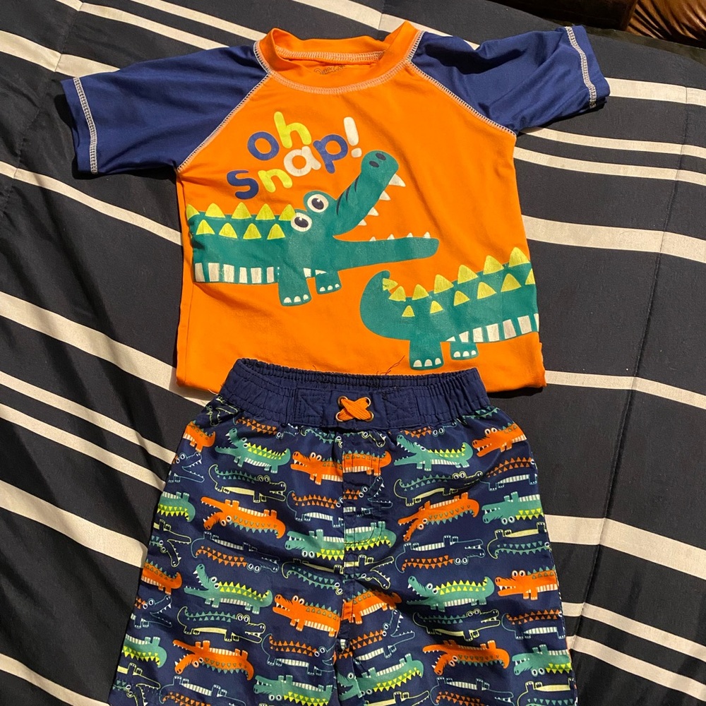 Toddler swimsuit set